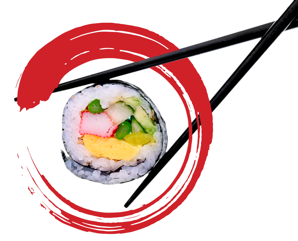 Sushi N Pop Transparent Sushi and chopsticks
